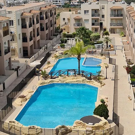 Front Pool Garden Paphos