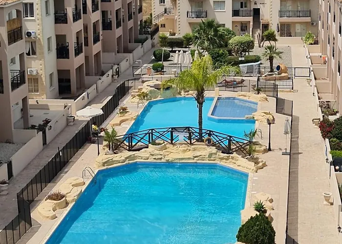 Front Pool Garden Paphos